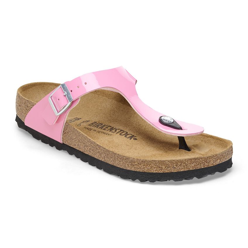 Birkenstock Gizeh Kids Birko-Flor Patent Candy Pink