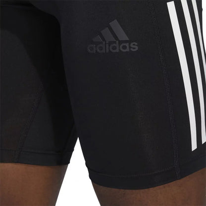 adidas Men's Techfit 3 Stripe Short Tights