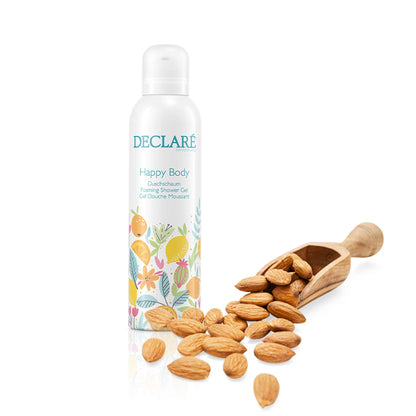 Declare Happy Body Shower Foam Aerosol Can