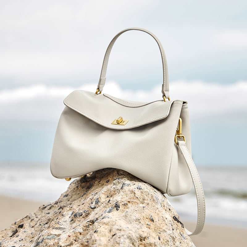 Cloud Leather Satchel Bag