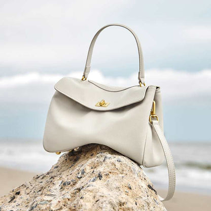 Cloud Leather Satchel Bag