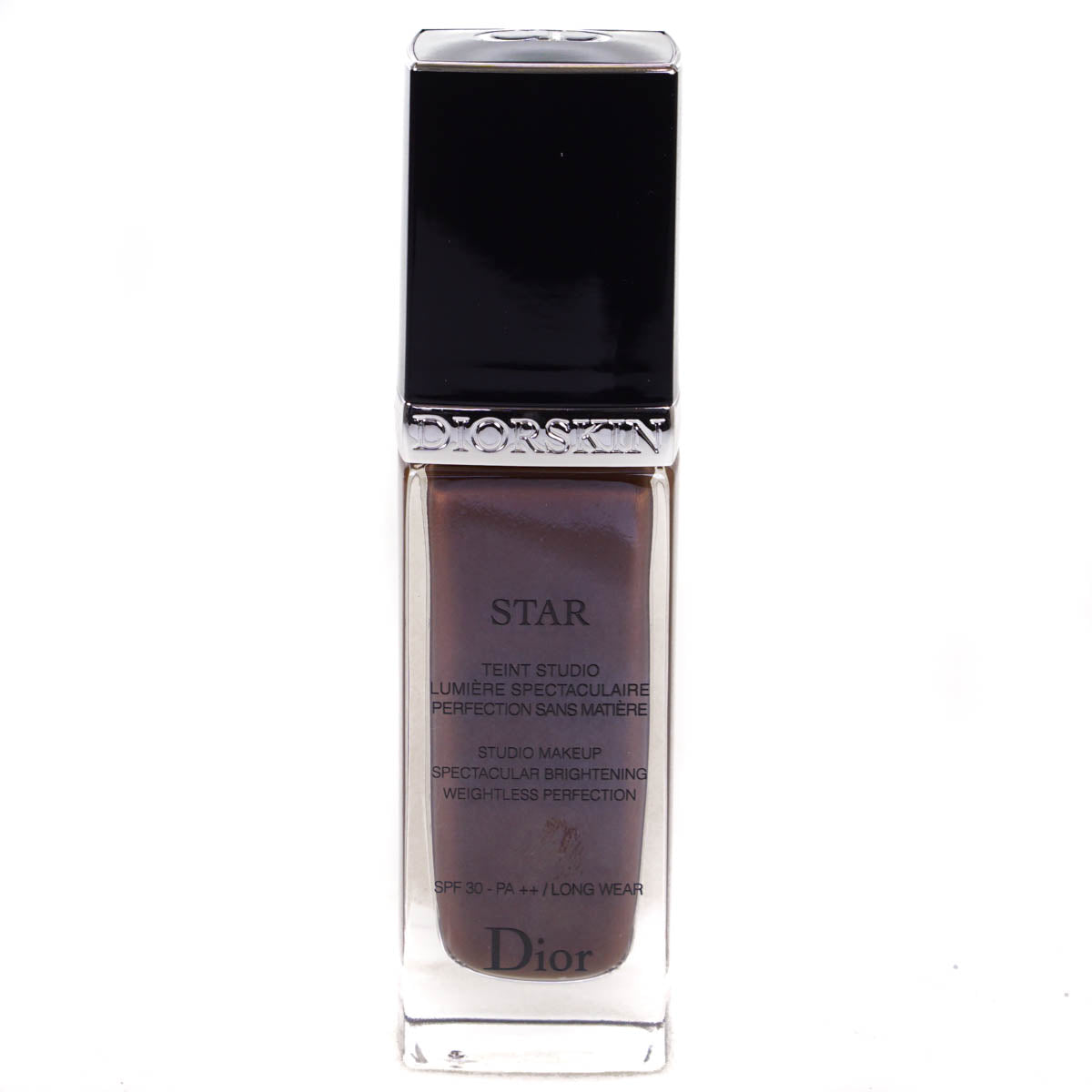 Dior Foundation Dark Brown Diorskin Star Liquid 080 Ebony (Clearance)