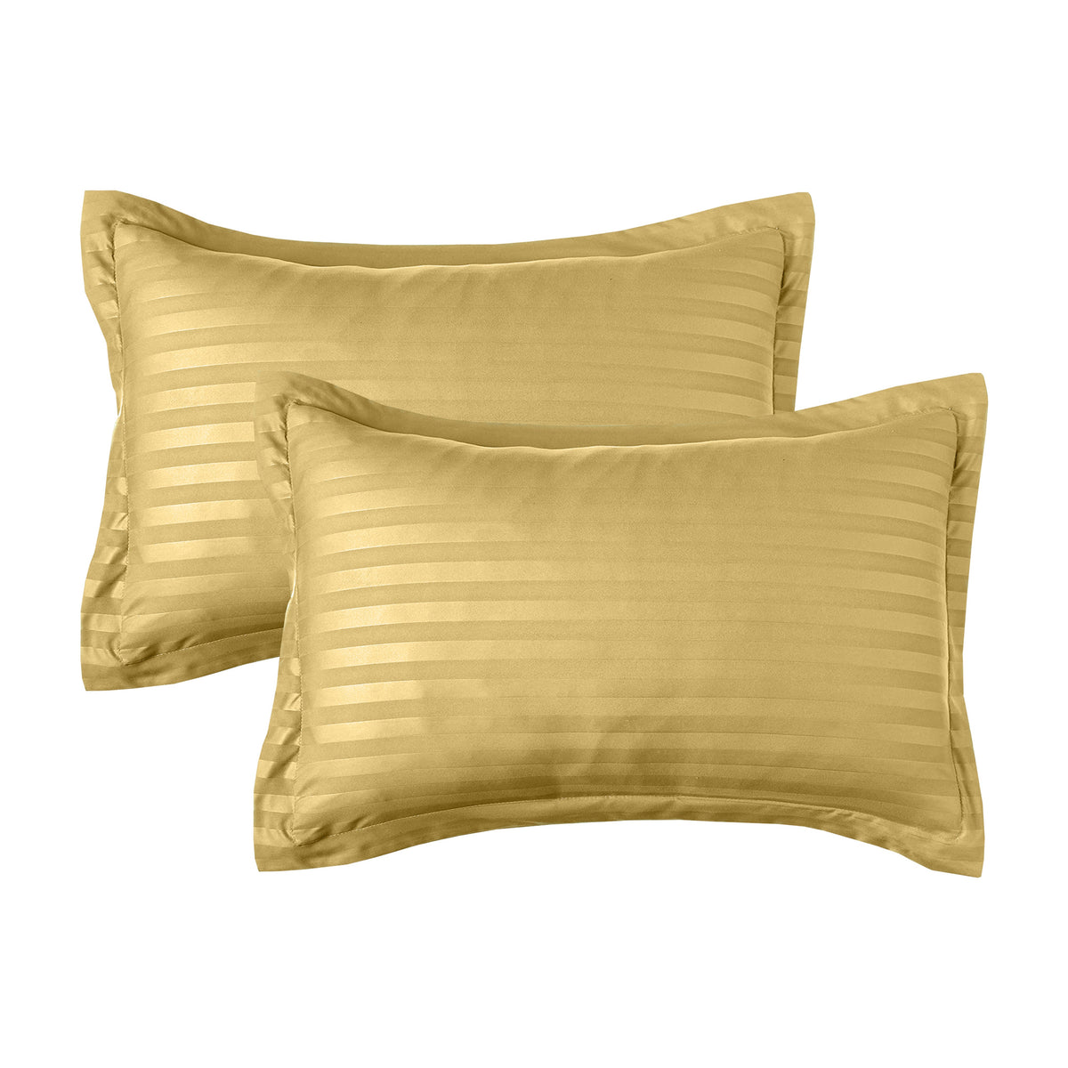 Elegant Comfort 8-Piece Dobby Stripe Comforter Set - Includes 4-Piece Sheet Set with Double Sided Storage Pockets