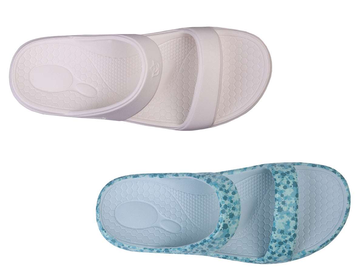 Fusion Slim Splash Sandals 2-Pack - Medium