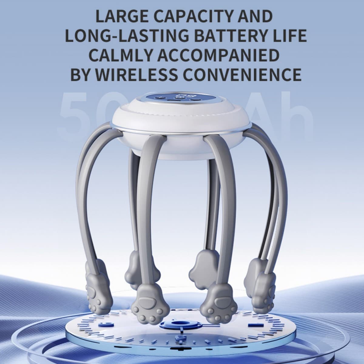 8-Claw Multi-Dimensional Head Massager