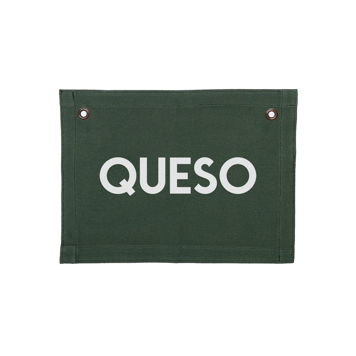 Frankie Jean Queso Small Canvas Flag