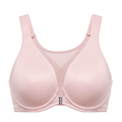 Front Closure Posture Support Underwire Plunge Bra