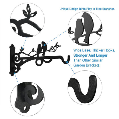 Easy to Install Bird Shape Plant Hanging Holder