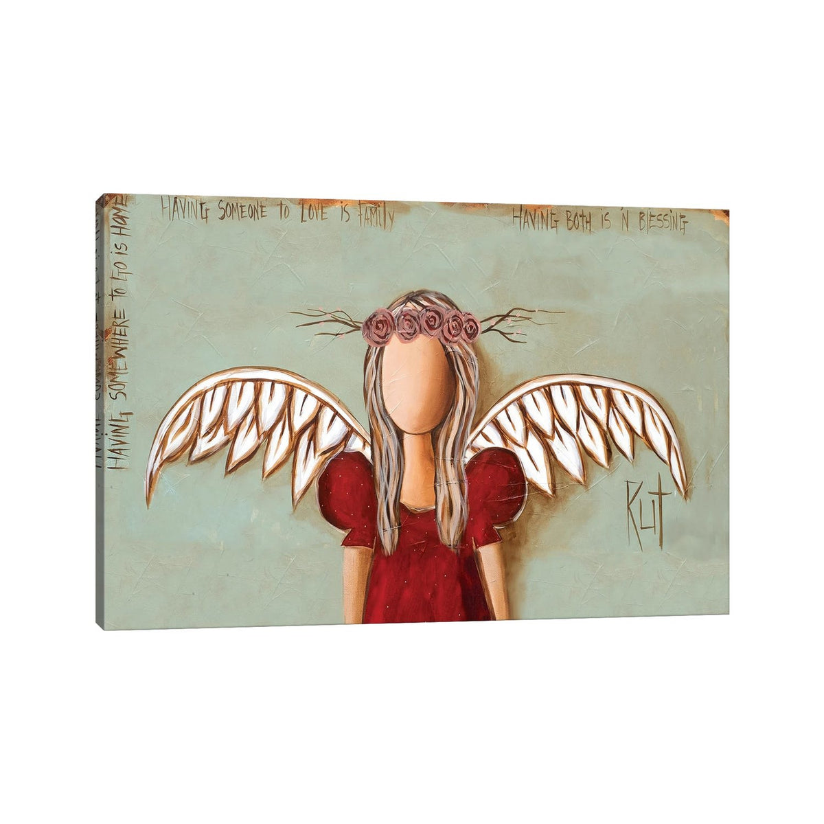 A Blessing by Ruth's Angels - Canvas Gallery Wrap