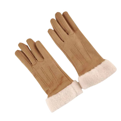 Clarissa Faux Suede Touch Gloves