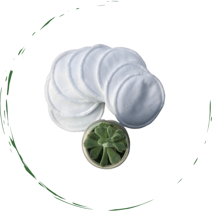 BeNat Reusable Facial Rounds Pads (8ct)