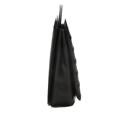 Fiorelli Handbag Flossy Black Weave Grab HandBag
