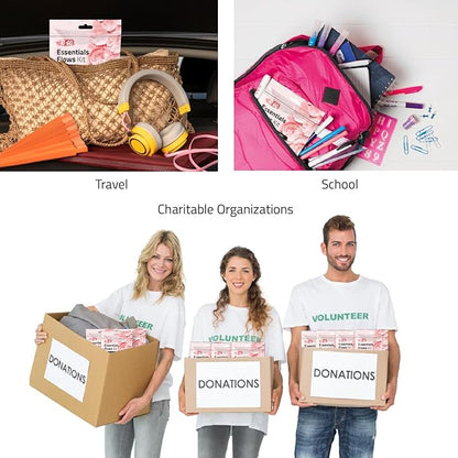 Essential Flows Kits Pack of 10 (Pink)