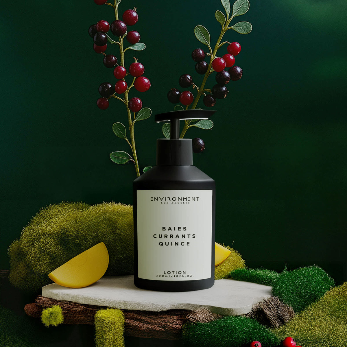 ENVIRONMENT 300mL Lotion Baies Currants Quince