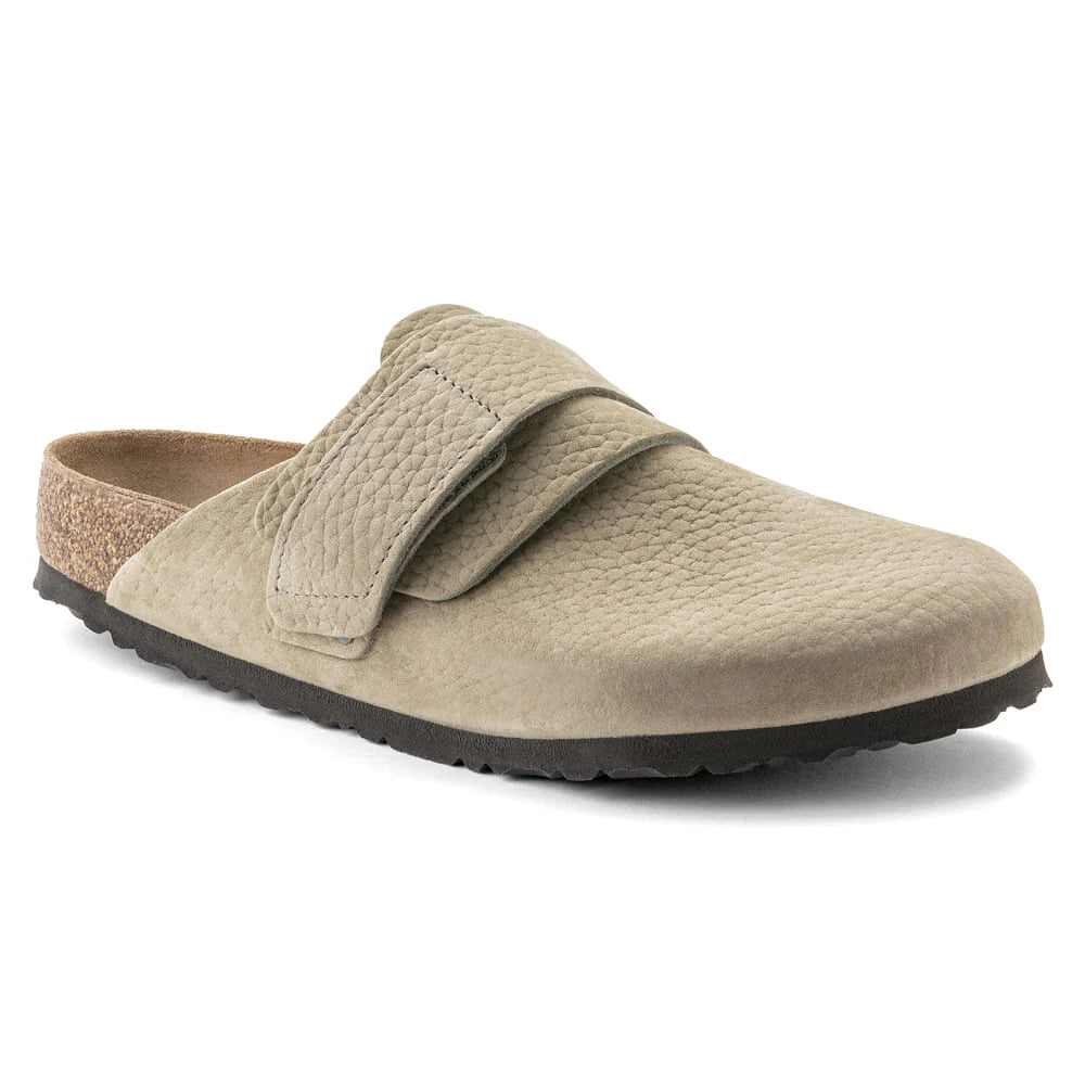 Birkenstock Nagoya Nubuk Leather Desert Buck Faded Khaki