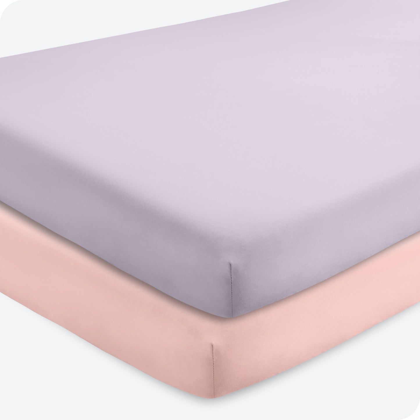 Bare Home Fitted Crib Microfiber Sheet