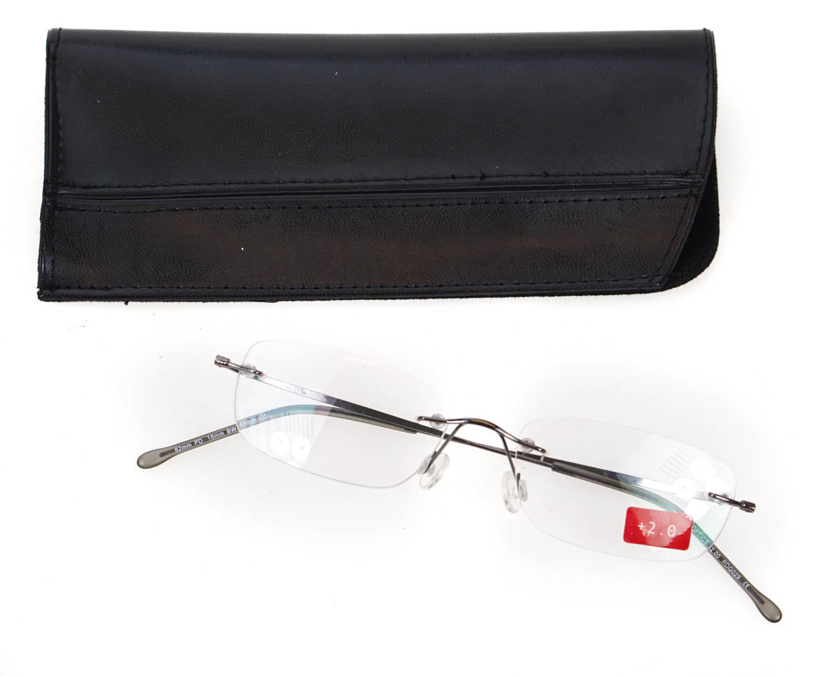 Reading Glasses +2.0 by Fabris Lane x 2  Tinted and Non Tinted