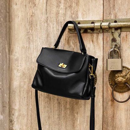 Elegant Leather Satchel Bag