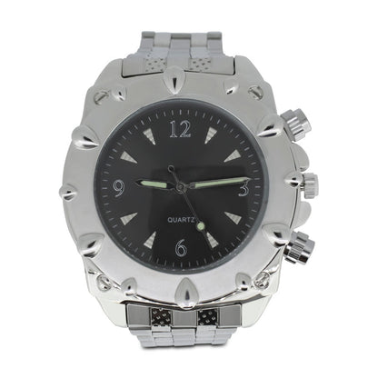 Men's Silver And Black Quartz Watch TW23004D Marbella & Ashford