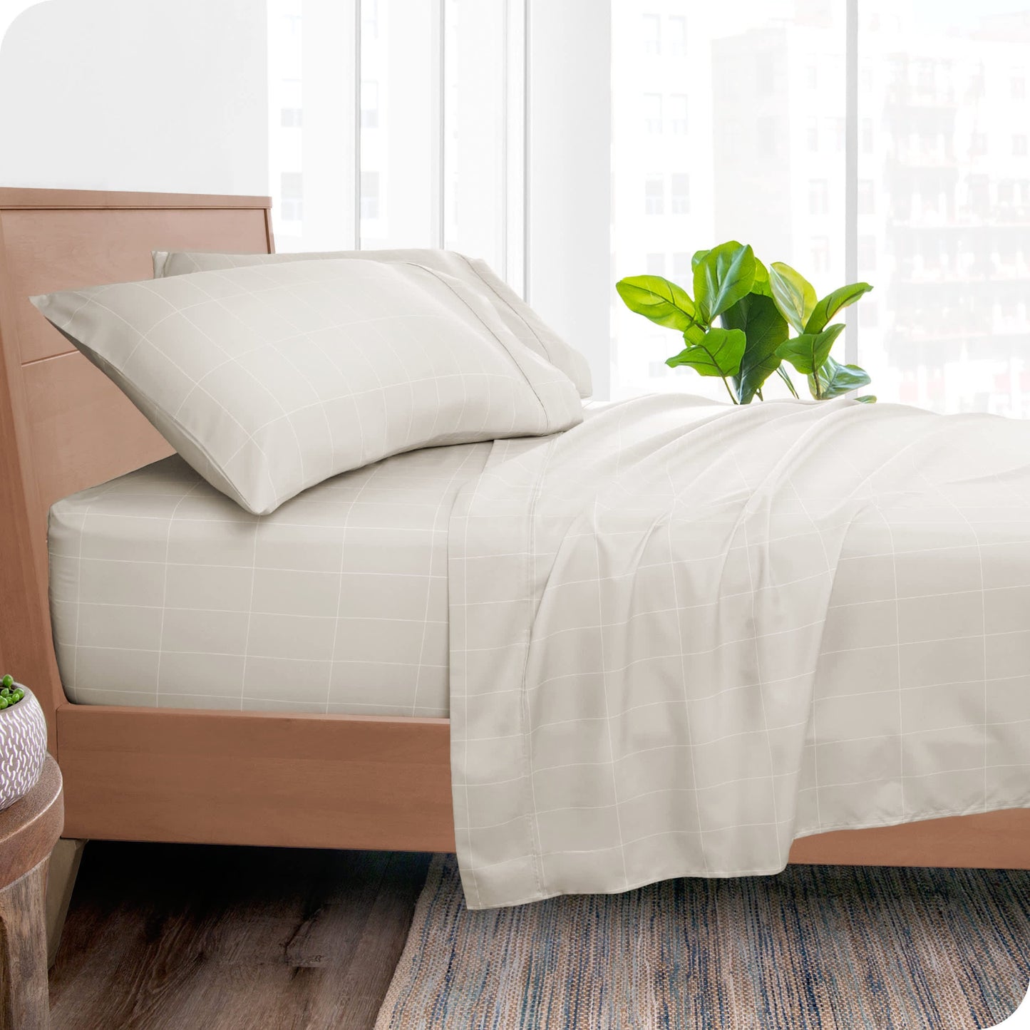 Bare Home 3-Piece Microfiber Sheet Set
