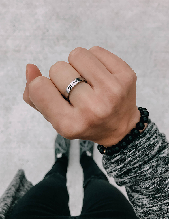 Elevated Faith Highs and Lows Ring