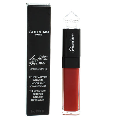 Guerlain Red Liquid Lipstick La Petite Robe Noire Ink L140 Conqueror