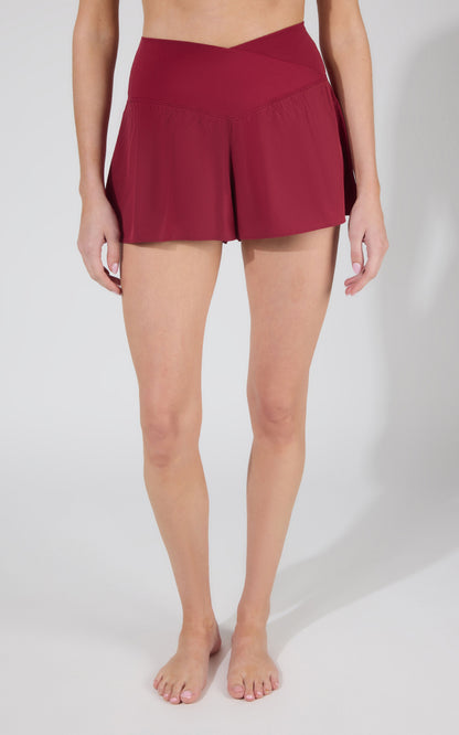 90 Degree by Reflex Woven Crossfire Short w Inner Short