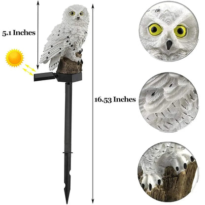 Cute Owl Solar Garden Decoration Light