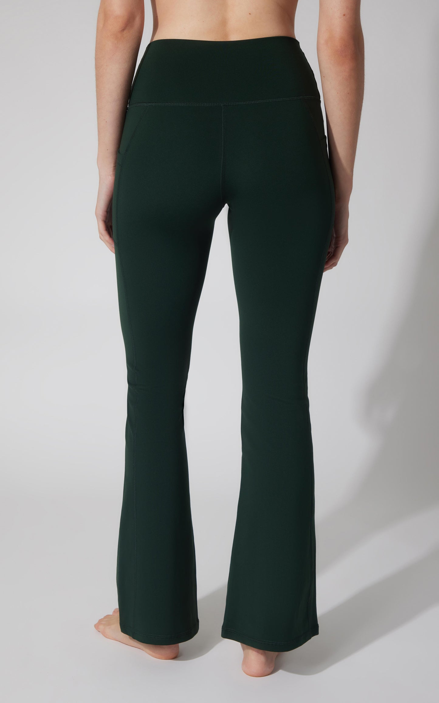 90 Degree by Reflex Polarlux Tribeca Elastic Free Full Length Side Pocket Flare Leg Pant