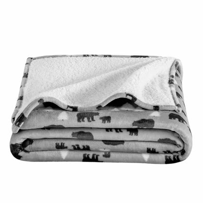 Bare Home Sherpa Blanket