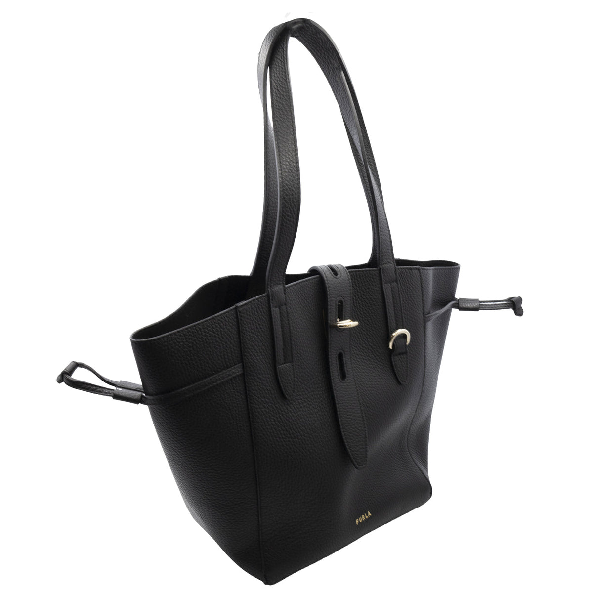 Furla Net M Tote Bag Vitello ST.Eracle Nero