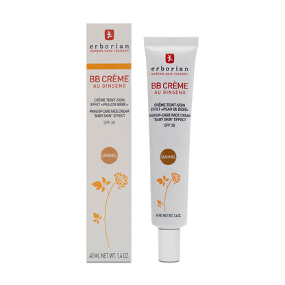 Erborian BB Creme Au Ginseng 40ml Makeup Care Face Cream Caramel