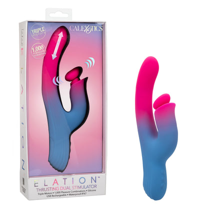 CalExotics Elation Thrusting Dual Stimulator