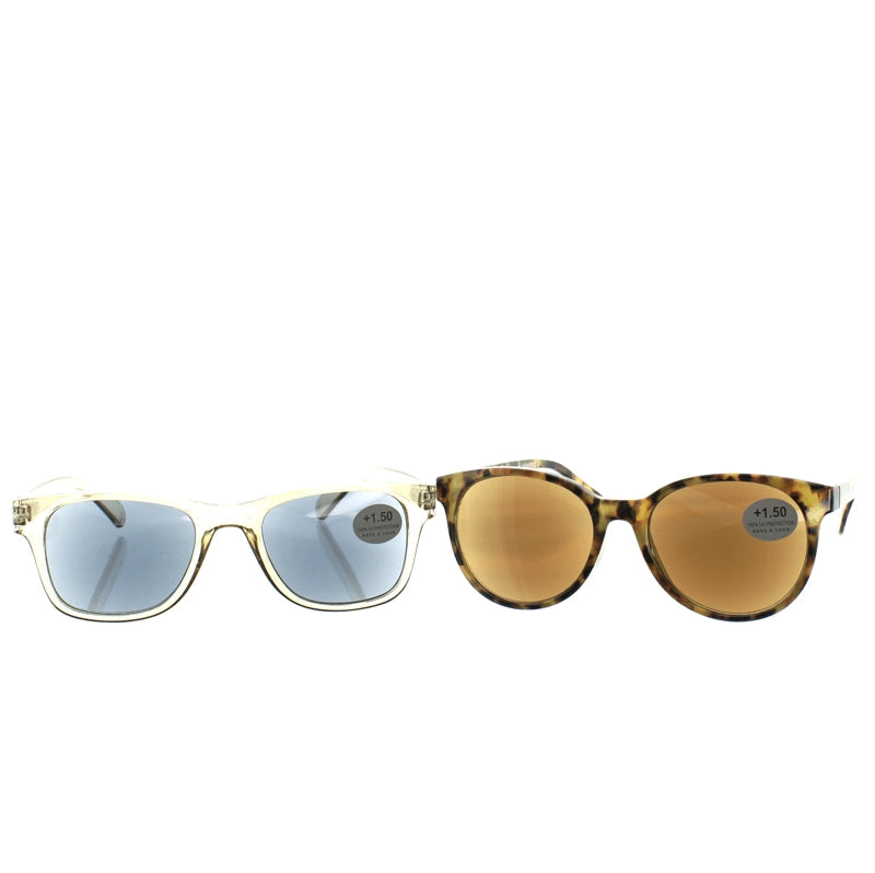 Sunglasses +1.50 x 2 Reading Tortoise Shell & Olive Have A Look