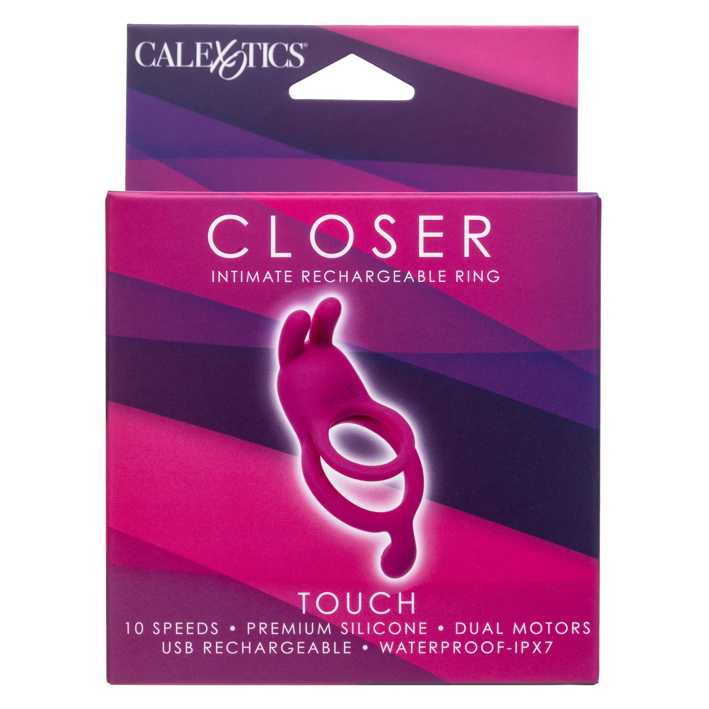 CalExotics Closer Intimate Rechargeable Ring Touch