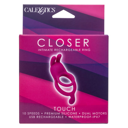 CalExotics Closer Intimate Rechargeable Ring Touch