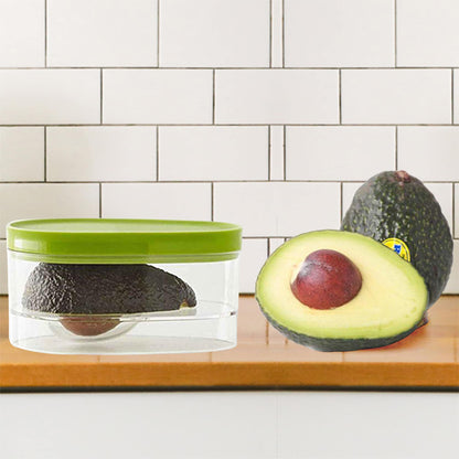 1947Kitchen 2-Pack: Snap-On Avocado Food Saver Storage Container