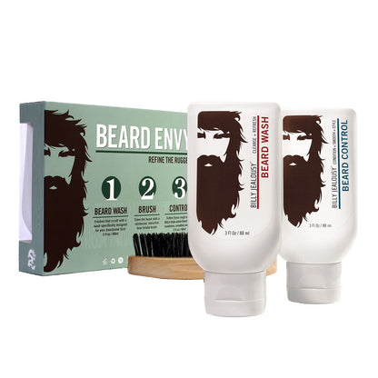 Billy Jealousy Beard Envy Kit with Brush