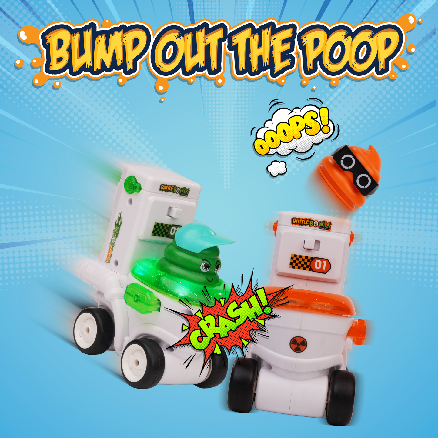 Force1 Battle Bowls Bumper Cars