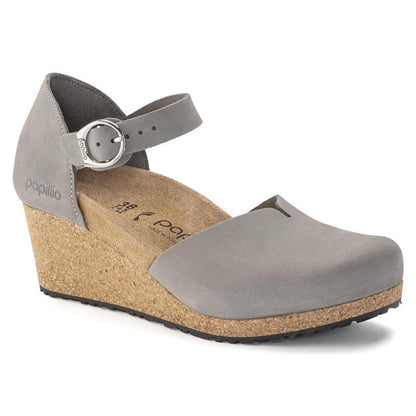 Birkenstock Mary Dove Nubuck Gray