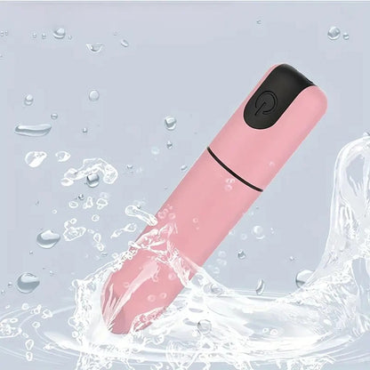 Blissed Mini Bullet Massager – Waterproof, Soft Silicone, Discreet Vibrator