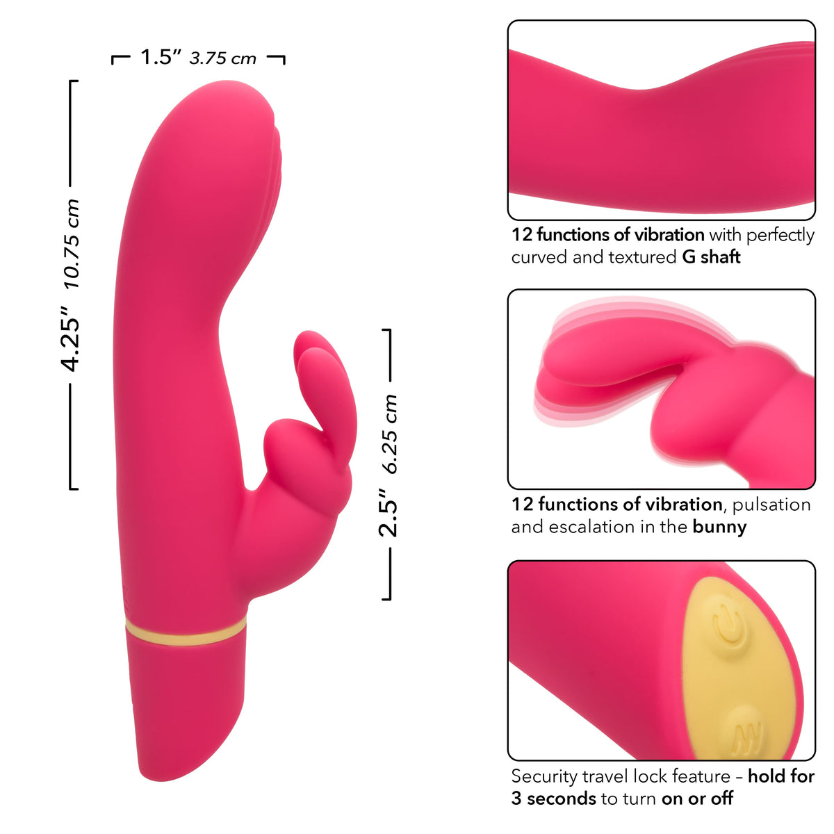 CalExotics Love Bunny Vibrating "G" Bunny