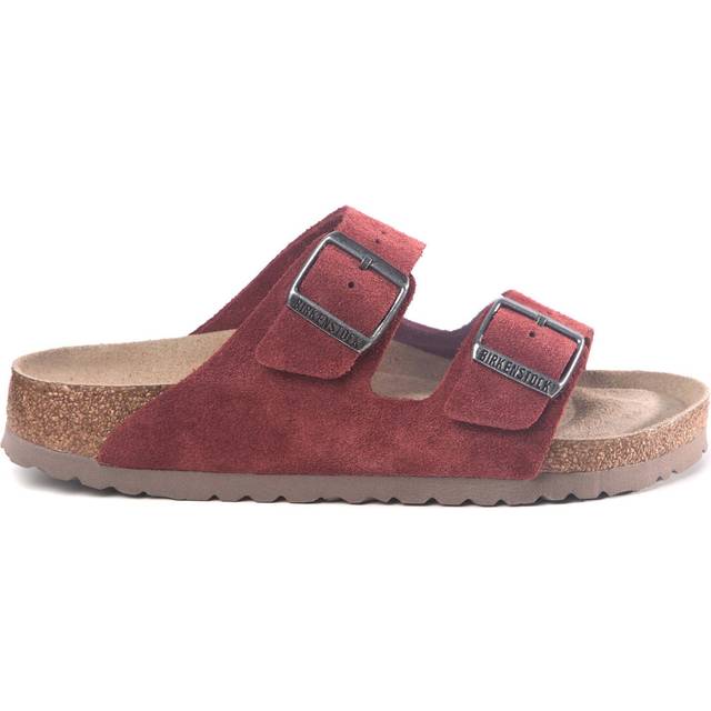 Birkenstock Arizona Soft Footbed Suede Leather Vermouth Sandals