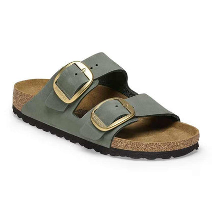 Birkenstock Arizona Big Buckle Nubuck Leather Thyme