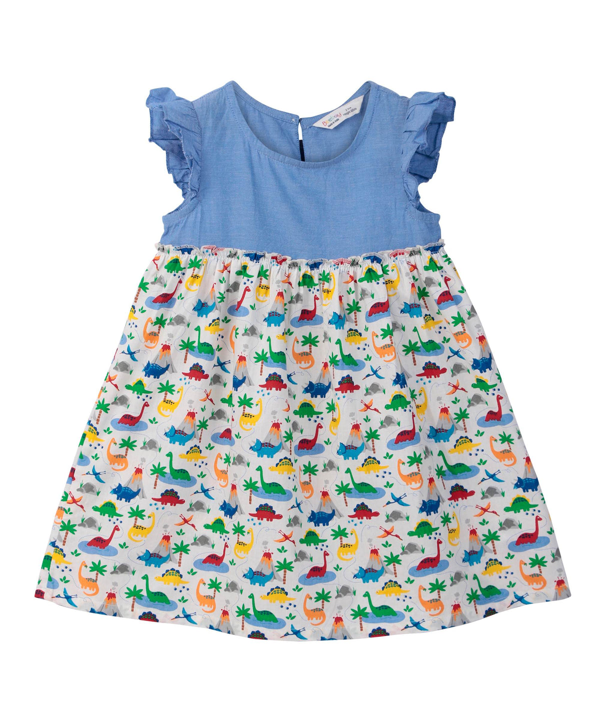 Beebay Dino Print Mix N Match Dress