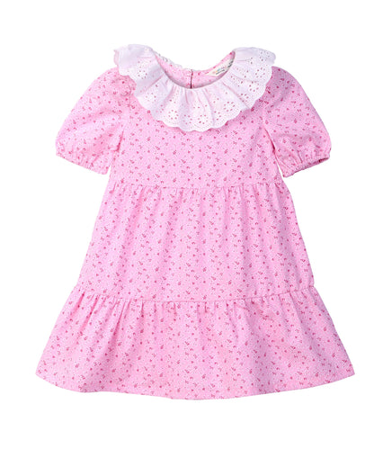 Beebay Frill Collar Printed Dress