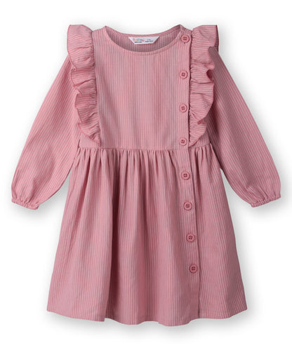 Beebay Button through striper dress