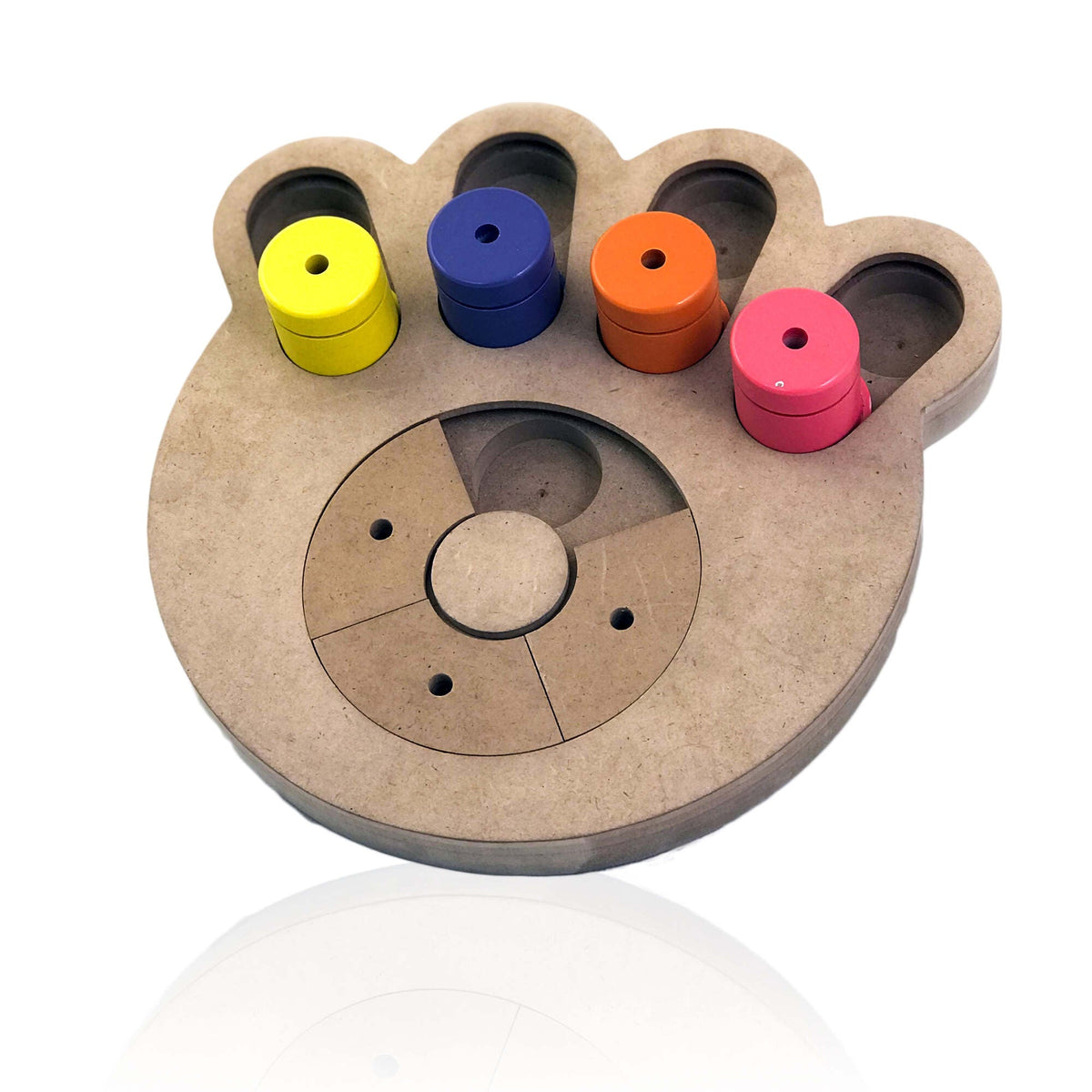 Brainiac Busy Paw Treat Dispensing Pet Toy