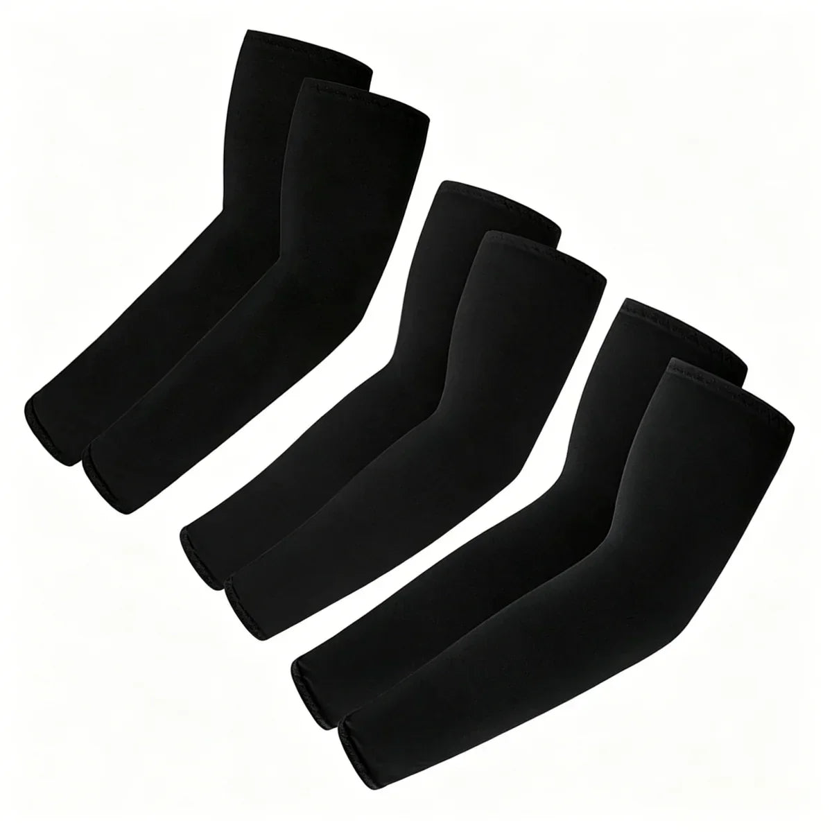 3 Pairs UV Protection Cooling Arm Sleeves