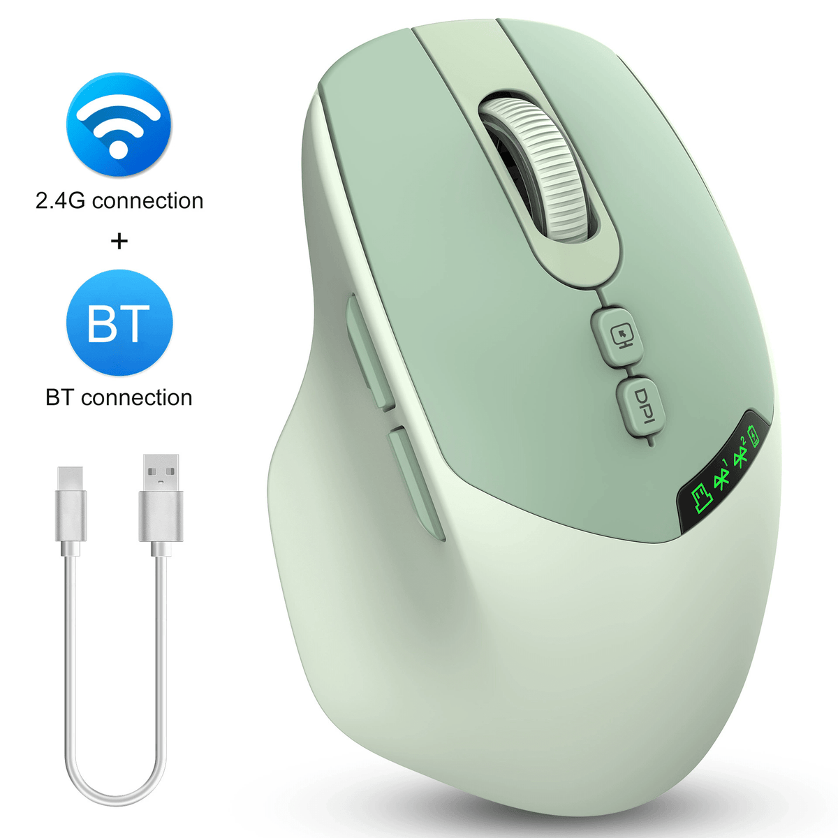 2.4G+BT Dual Mode Wireless Mouse